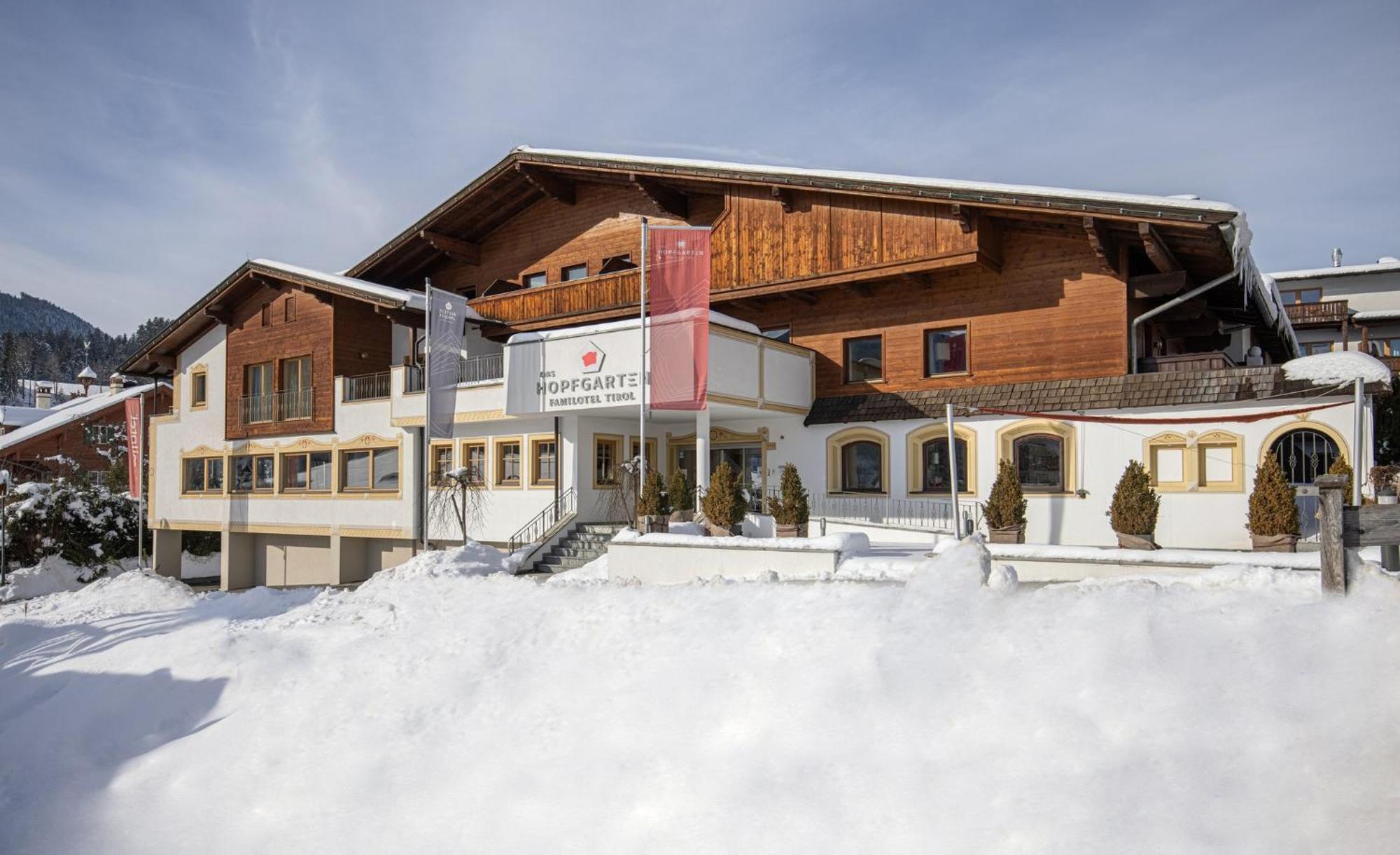 Das Hopfgarten Familotel Tirol Hopfgarten im Brixental Buitenkant foto